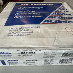 ACDelco (1) Disc Brake Rotor 18A81023A 19326410
