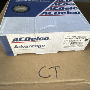 ACDelco 14D1543CHF1 Disc Brake Pad Set For Select 11-16 Hyundai Kia Models