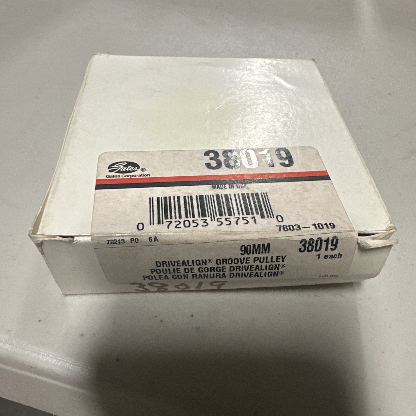 Accessory Drive Belt Idler Pulley-DriveAlign Premium OE Pulley Gates 38019 - Image 3