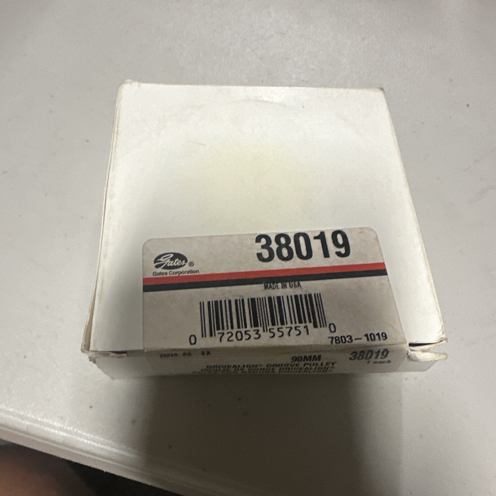 Accessory Drive Belt Idler Pulley-DriveAlign Premium OE Pulley Gates 38019