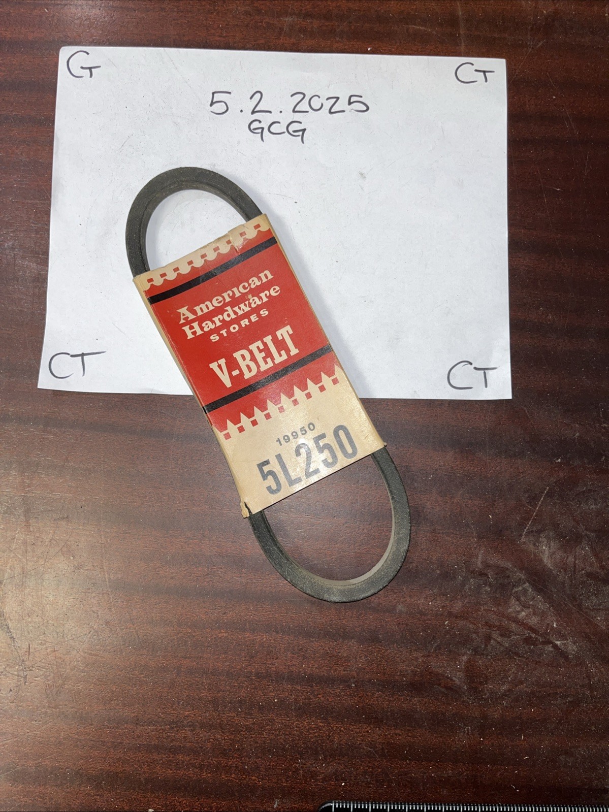 American Hardware V Belt 5L250