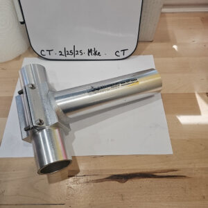 Atlantic Towers Bolt On Boat Tower T-section 1-7/8" Pipe O.D.