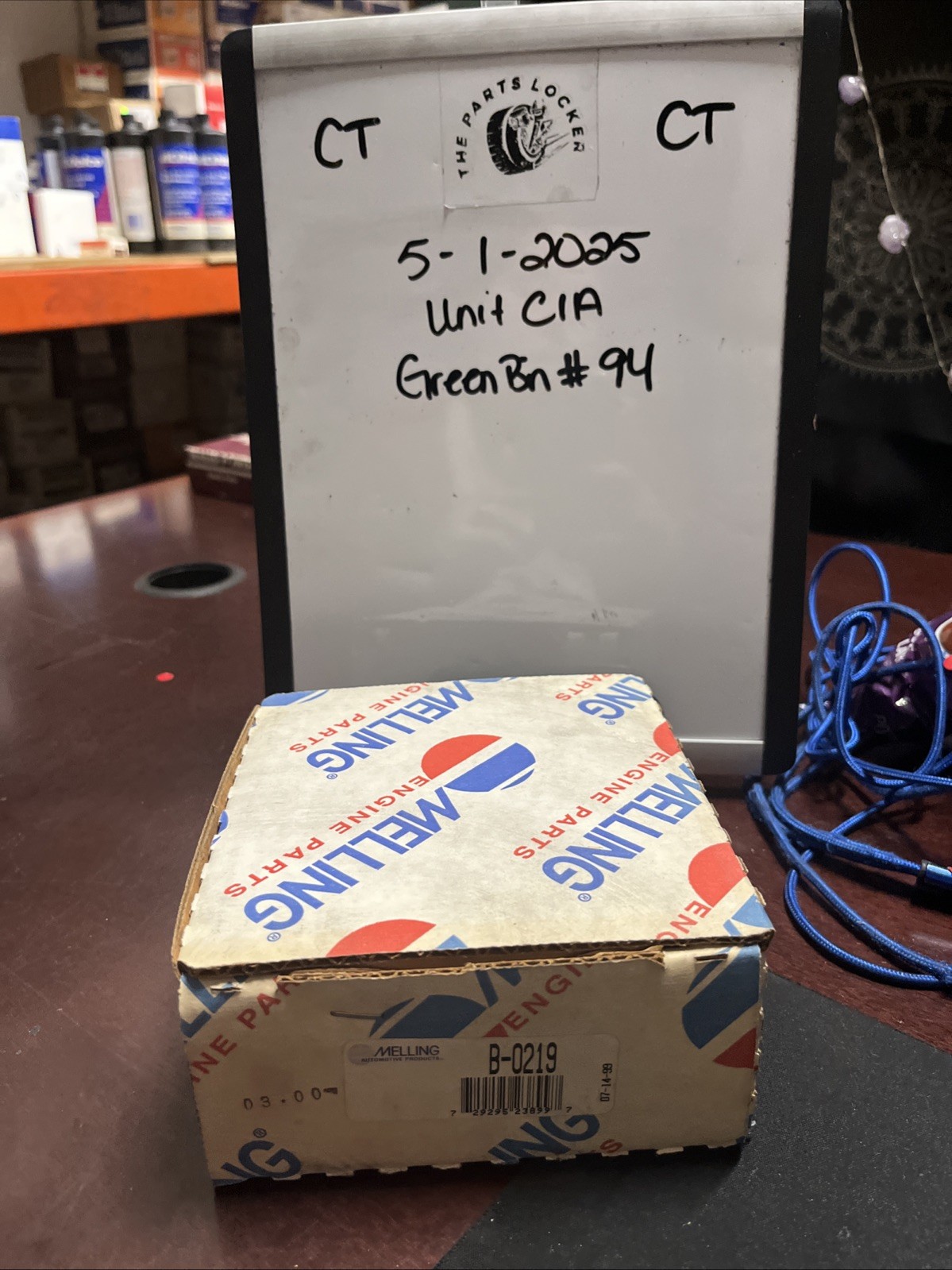 B-0219 Melling Automotive Products Timing Belt