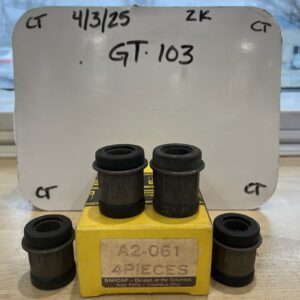 💪BARCAP Suspension Control Arm Bushing Kit A2-061 (4) [may contain some rust]