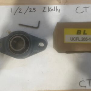 BL. UCFL 205-16 Solid base Pillow Block Flange Mounted Bearing 1” Bore, 2 Bold