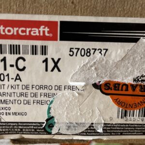 BR-931-C Motorcraft Brake Lining Kit 4U2Z-2V001-A
