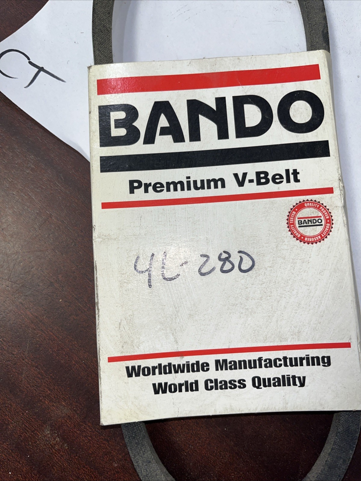 Bando V Belt 4L280 - Image 3