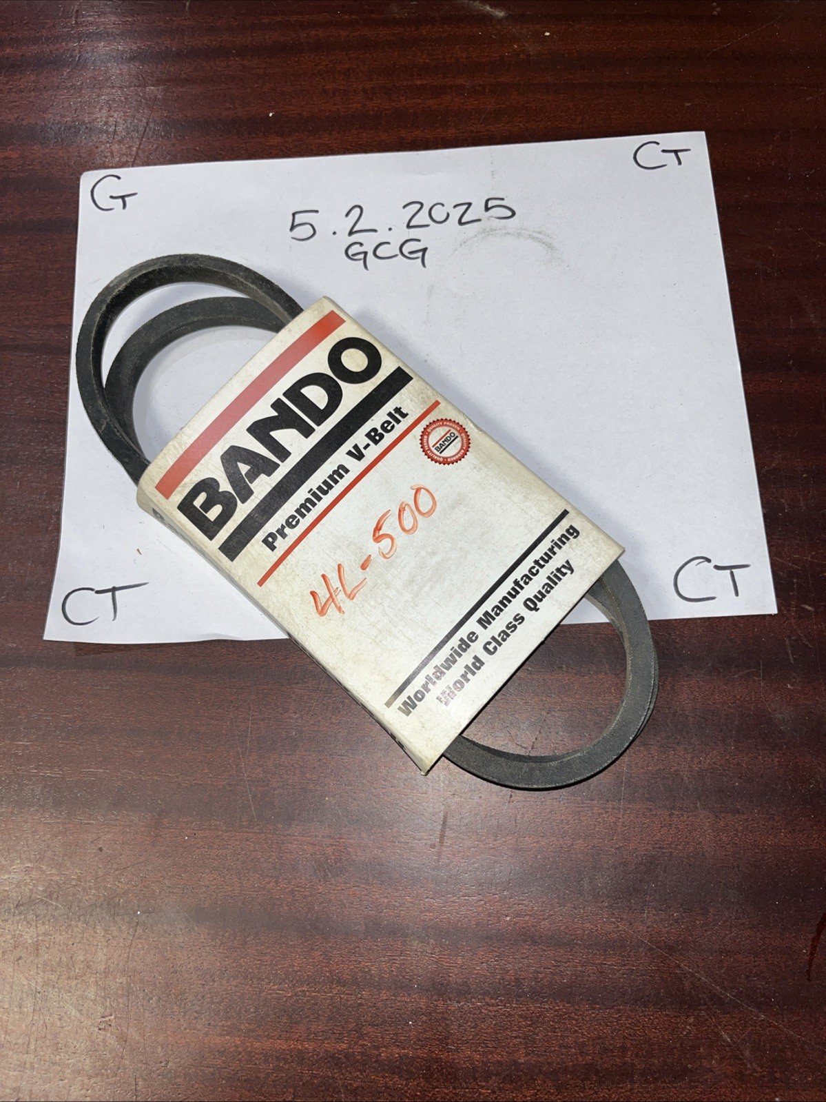Bando V Belt 4L500
