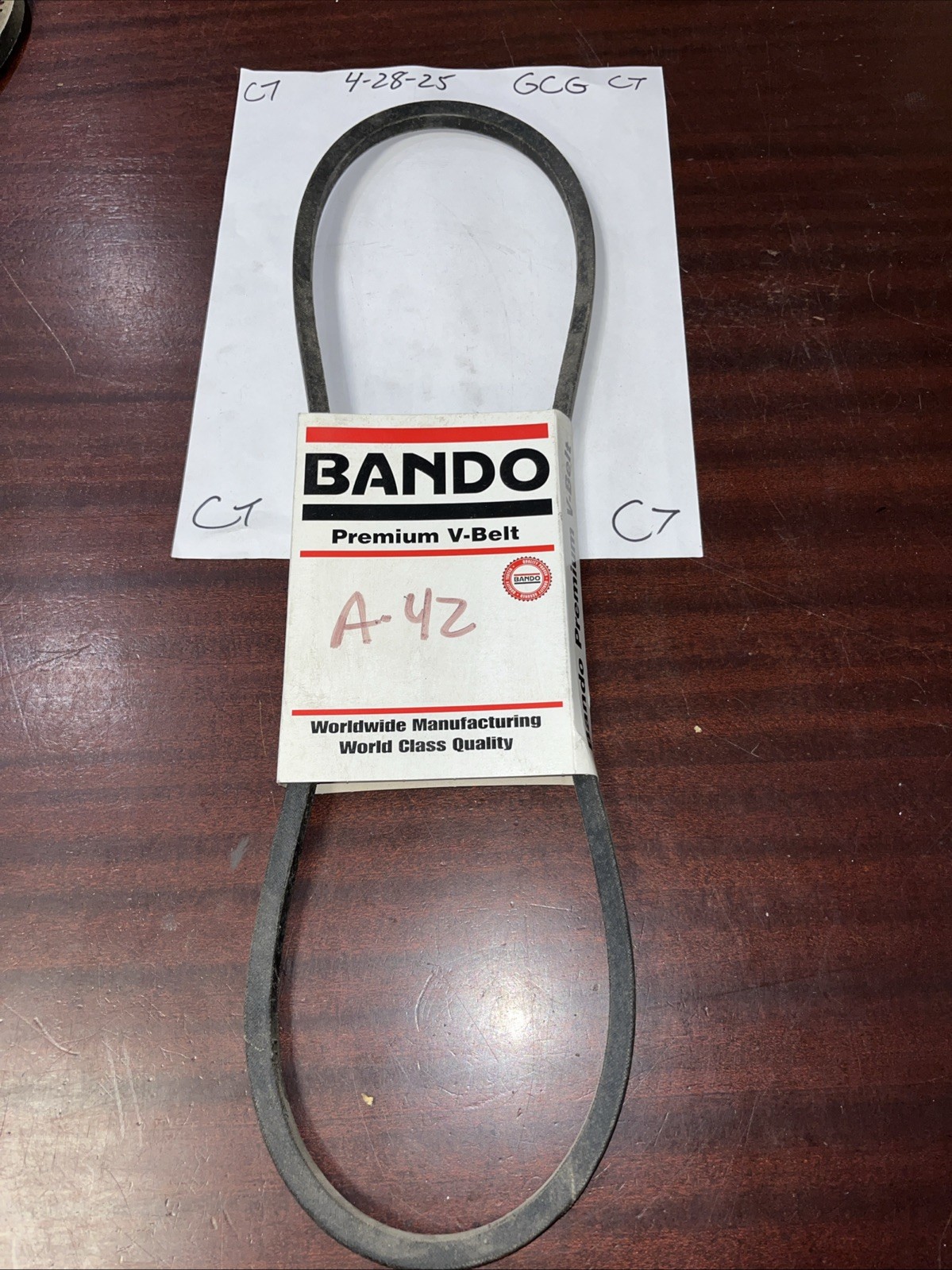 Bando V Belt A42