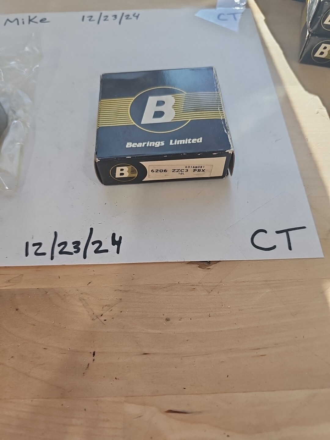 Bearings Limited 6206 ZZC3 PRX Ball Bearing - Image 4