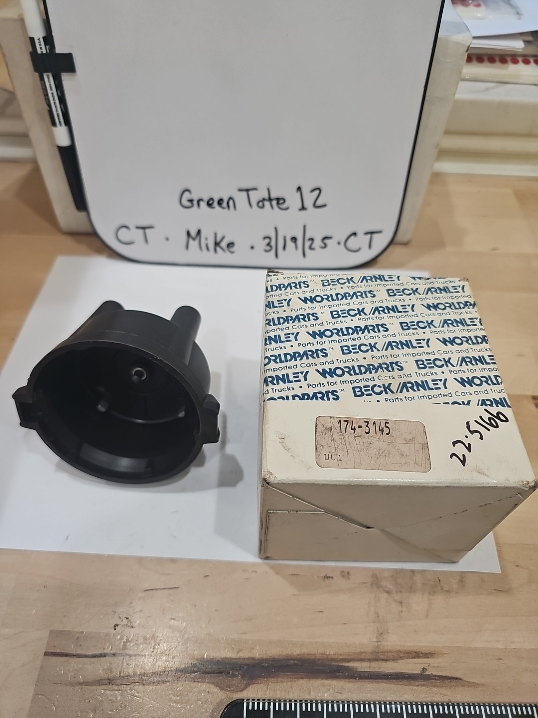 Beck Arnley 174-3145 Distributor Cap NOS - Image 3