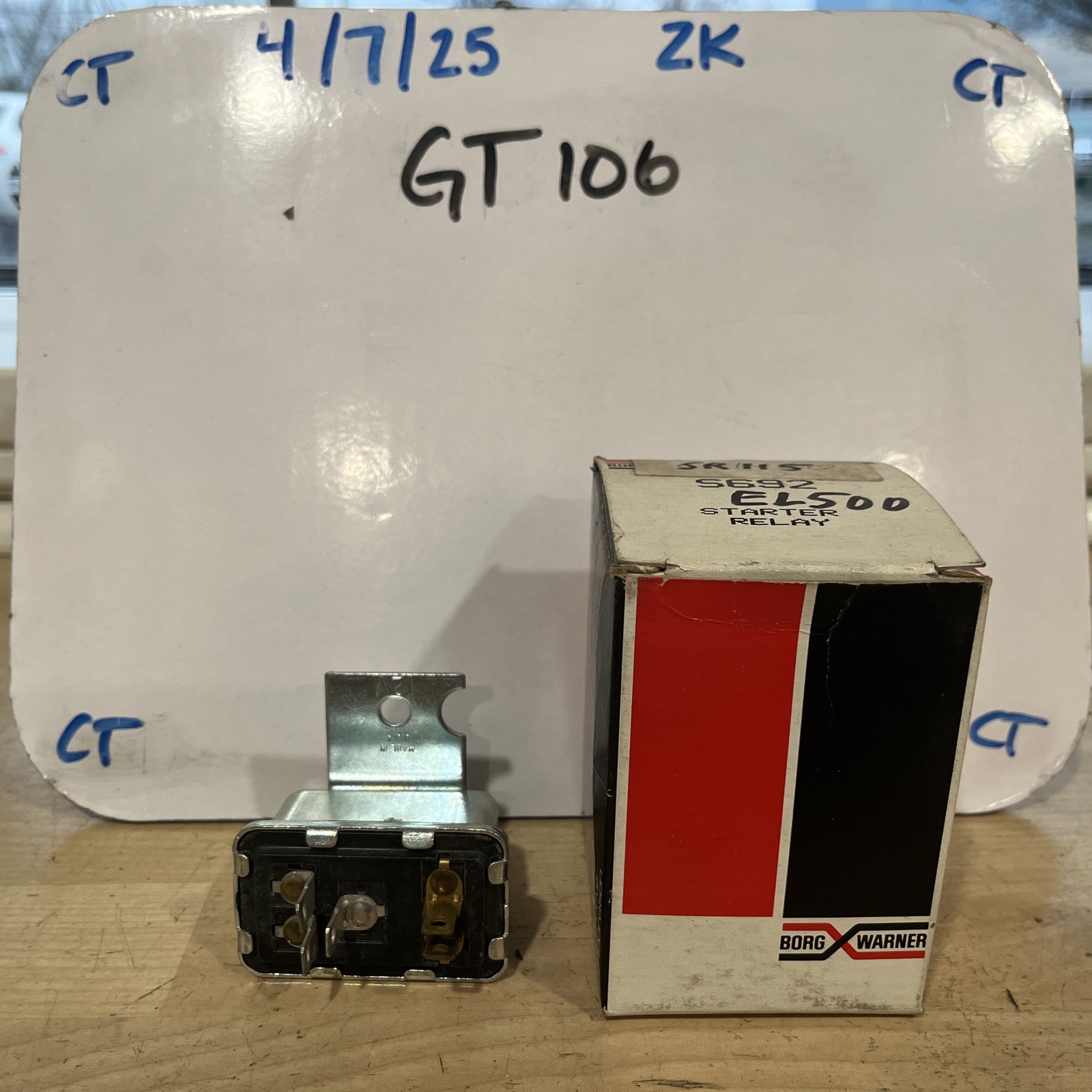 Borg Warner S692 Starter Relay