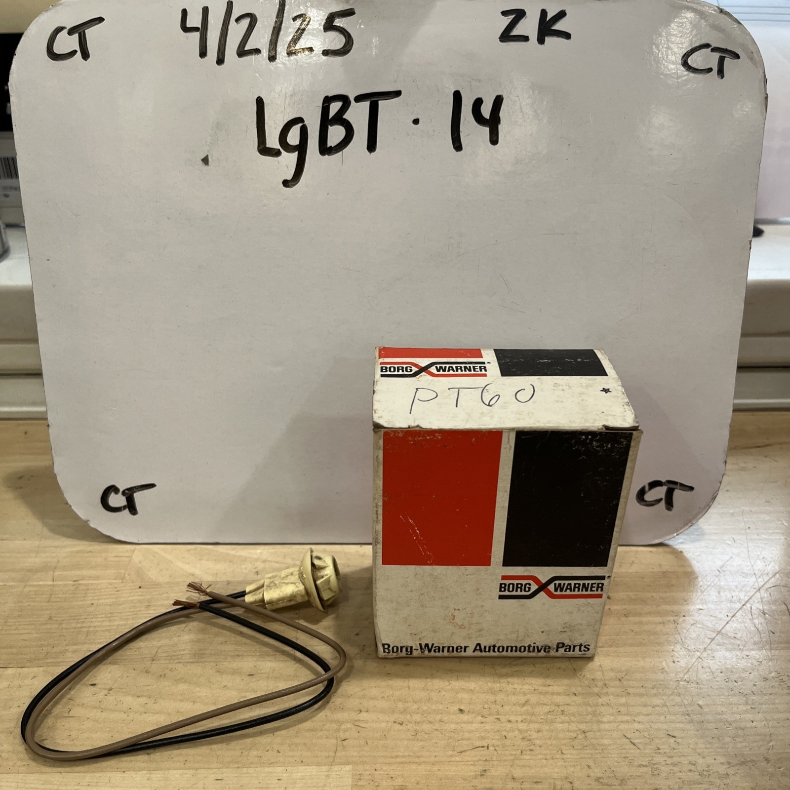 BorgWarner Pigtail PT-60 Light Socket