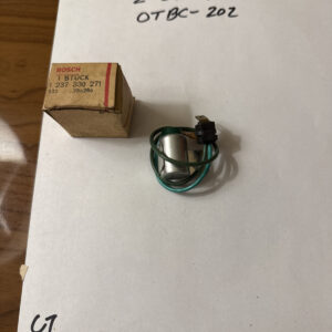 Bosch 1237330271 Kondensator Zündanlage Condenser ignition system condensateur