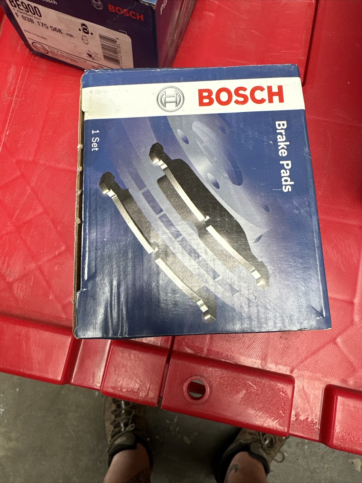 Bosch BE886 Rear Disc Brake Pads Left & Right Complete Set - Image 3