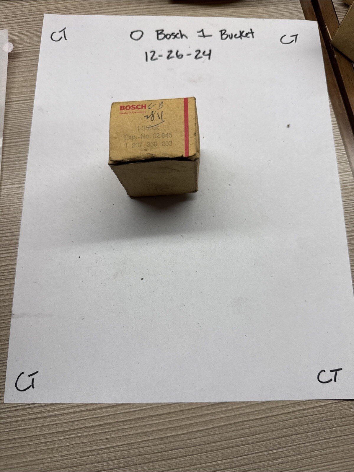 Bosch Condensor 1237330203 Nos