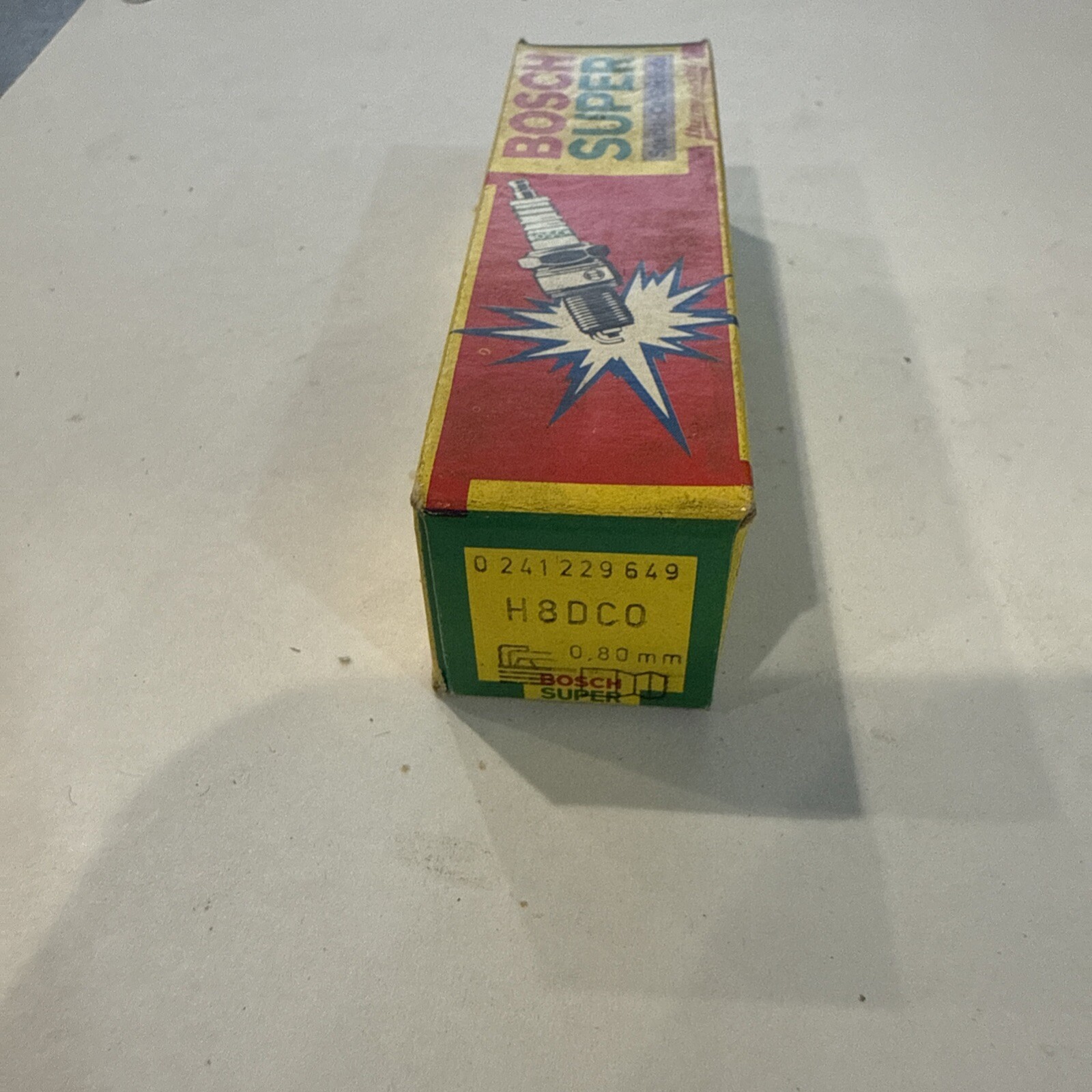 Bosch H8DC Zündkerze Super 0241229617 Spark Plug Bougie d'allumage Candela di ac - Image 3