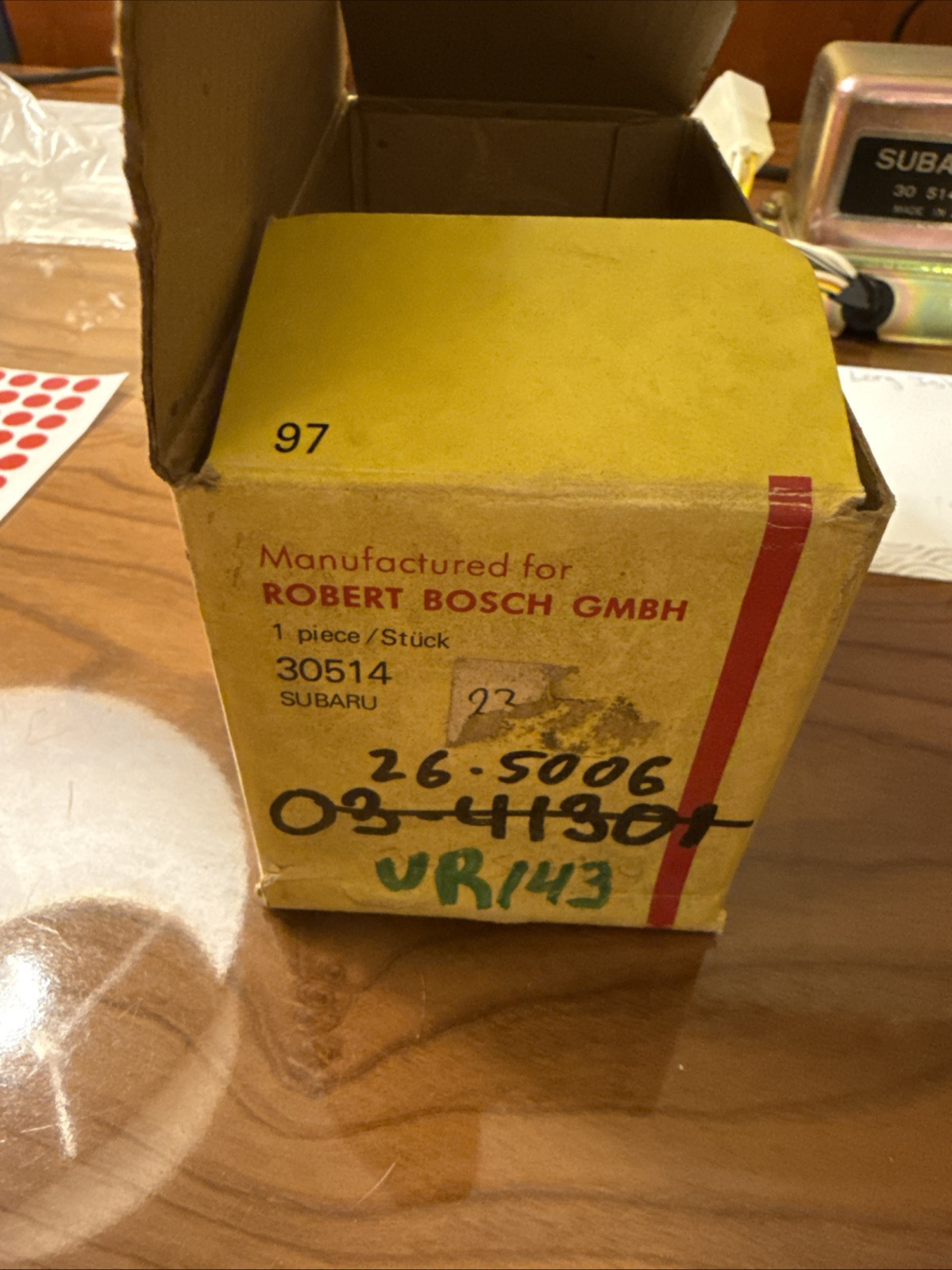 Bosch Voltage Regulator - 30-514 / 30514- For Subaru - Image 3