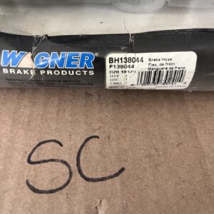 Brake Hydraulic Hose Wagner BH138044, F138044