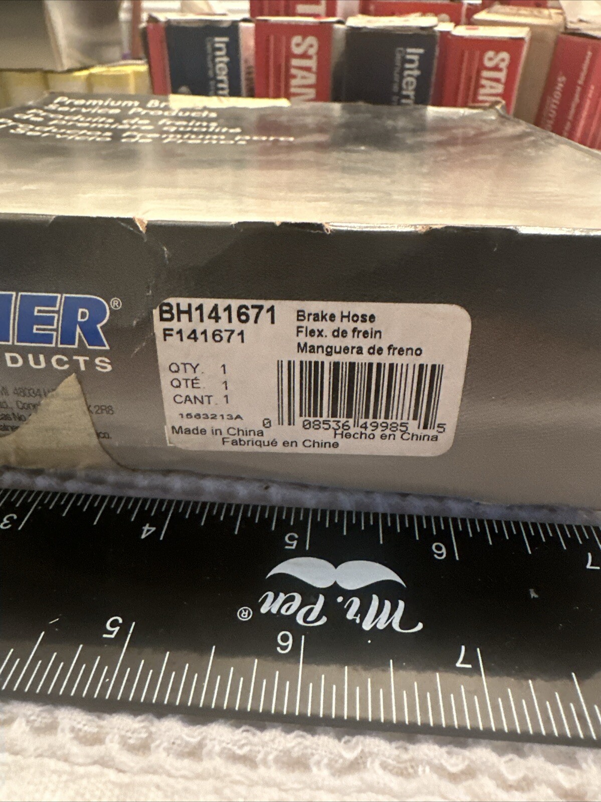 Brake Hydraulic Hose Wagner BH141671 - Image 3