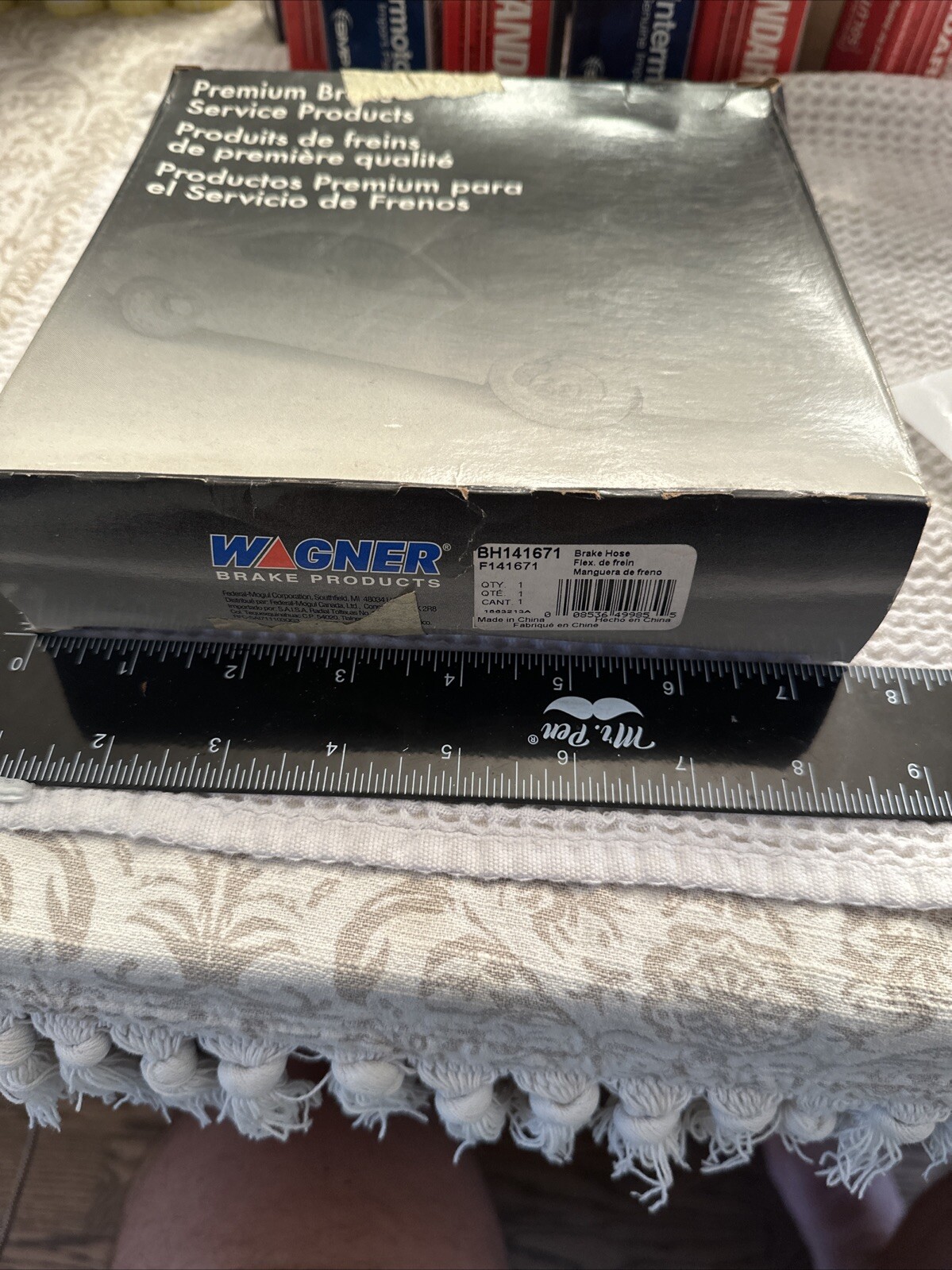 Brake Hydraulic Hose Wagner BH141671