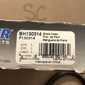 Brake Hydraulic Hose - Wagner Brake BH130314 / 94-04 Toyota