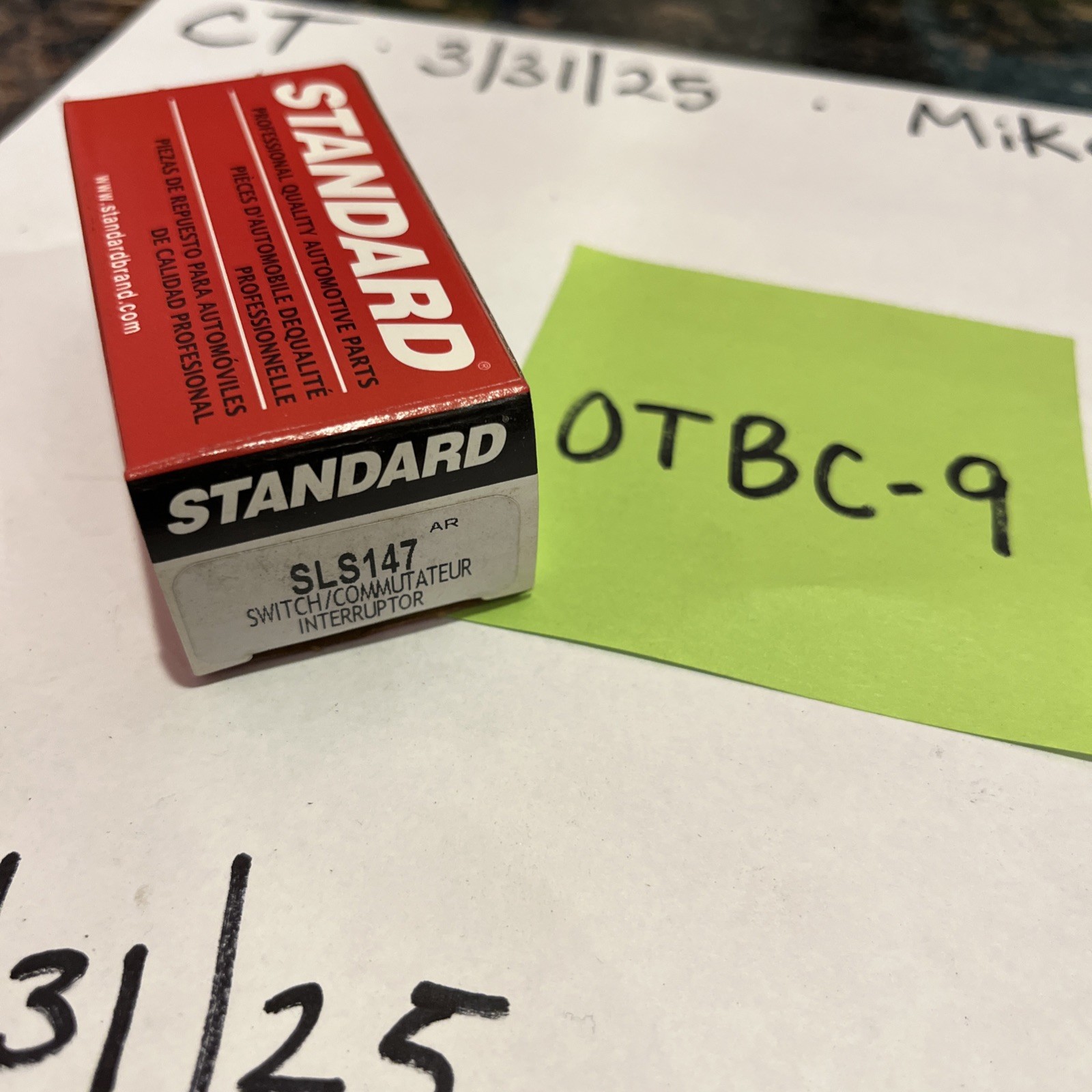 Brake Light Switch Standard SLS-147 - Image 3