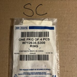 Brand New Ford -W712635-S300 Ring (Pack Of 4)
