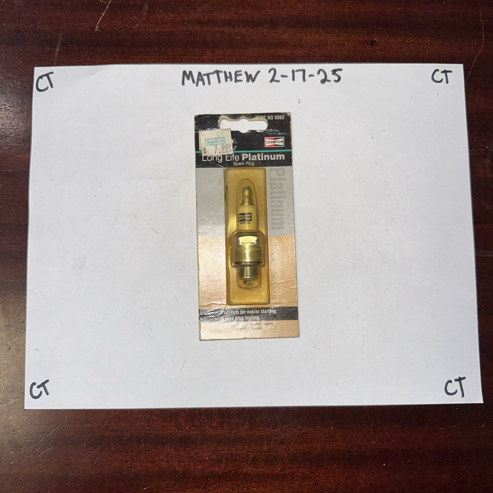 Briggs & Stratton Champion Spark Plug 5062