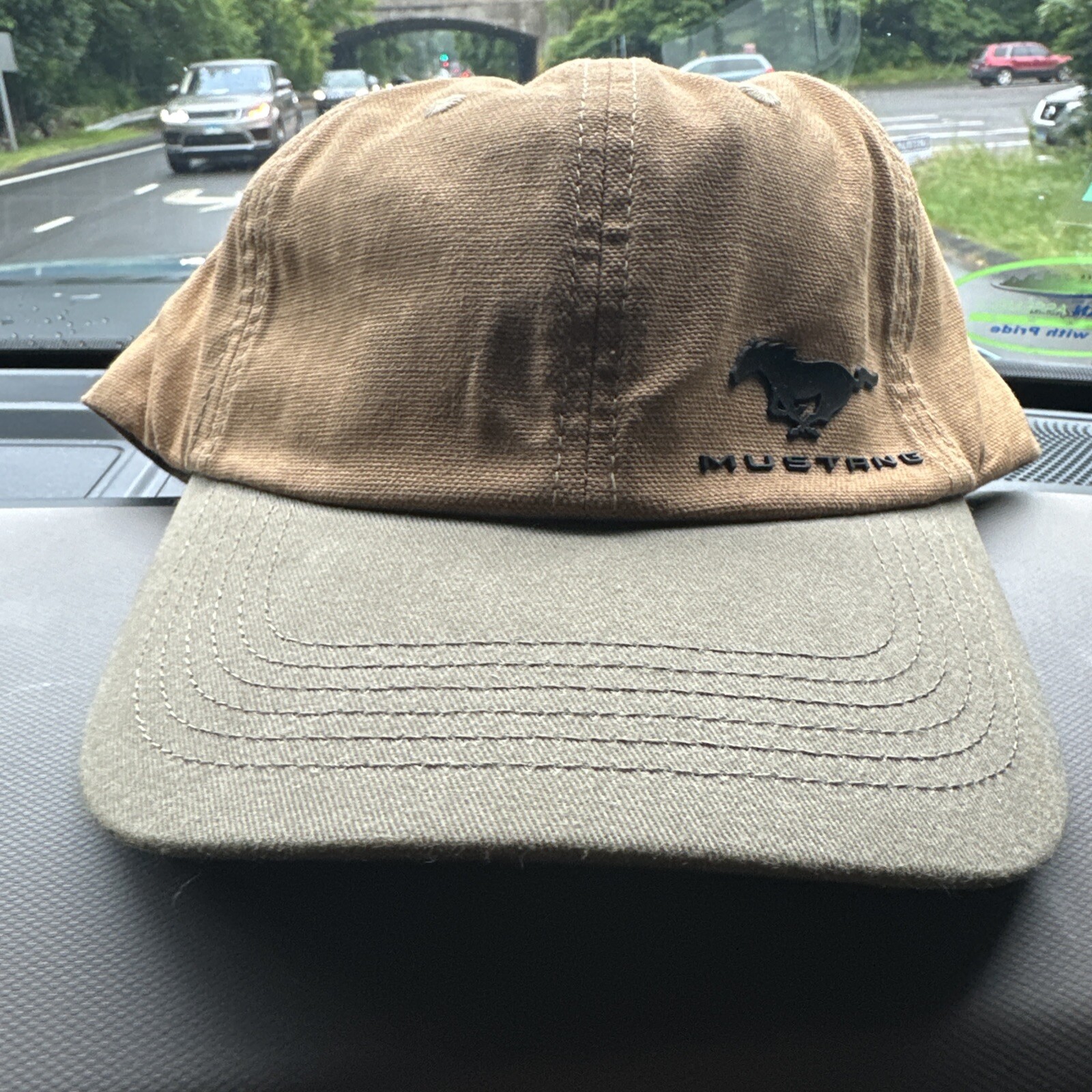 Brown Ford Mustang Baseball Hat Brand New