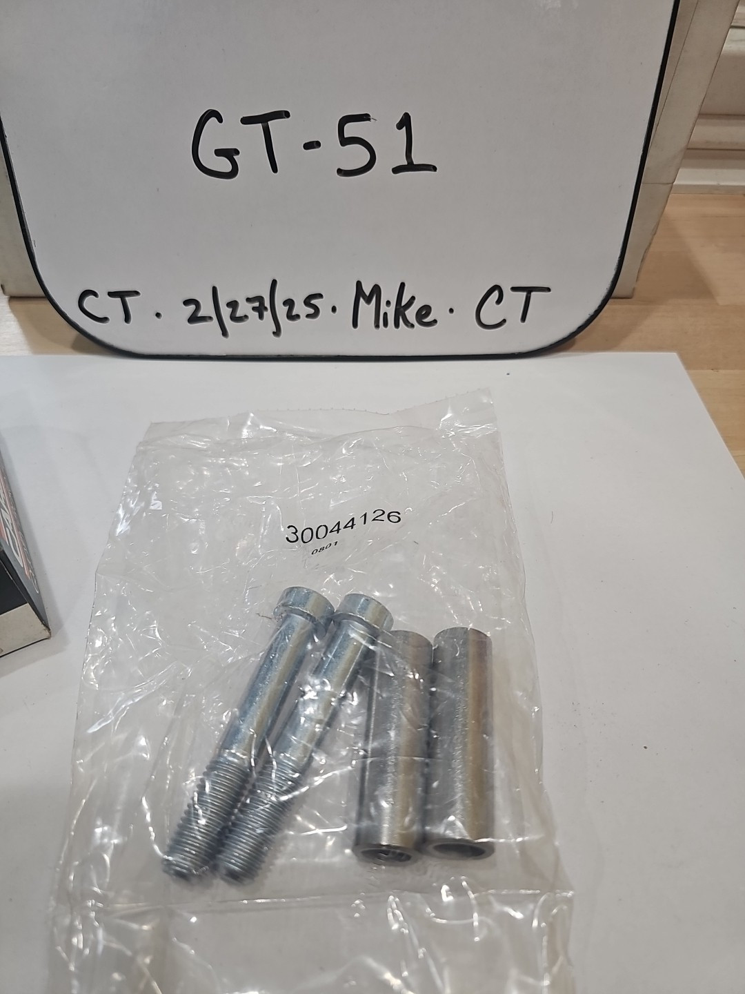 Buick Somerset Regal 1985 Carlson H5033 Rear Disc Brake Caliper Guide Pins