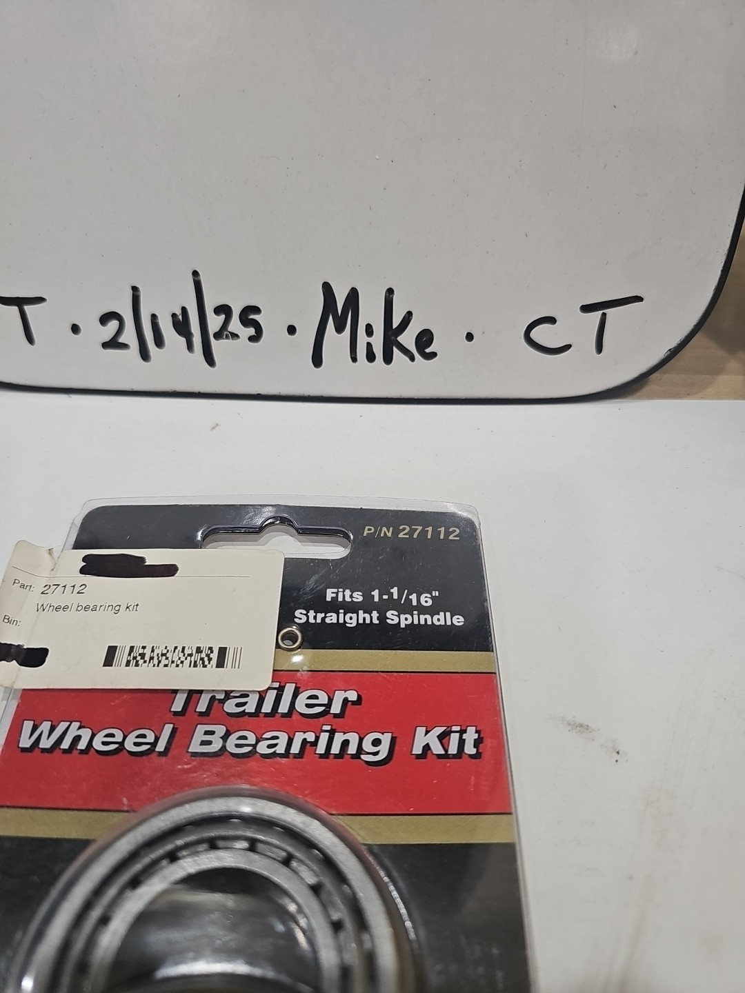 CE Smith 27112 Trailer Bearing Kit 1-1/16" Straight Spindle NEW - Image 3