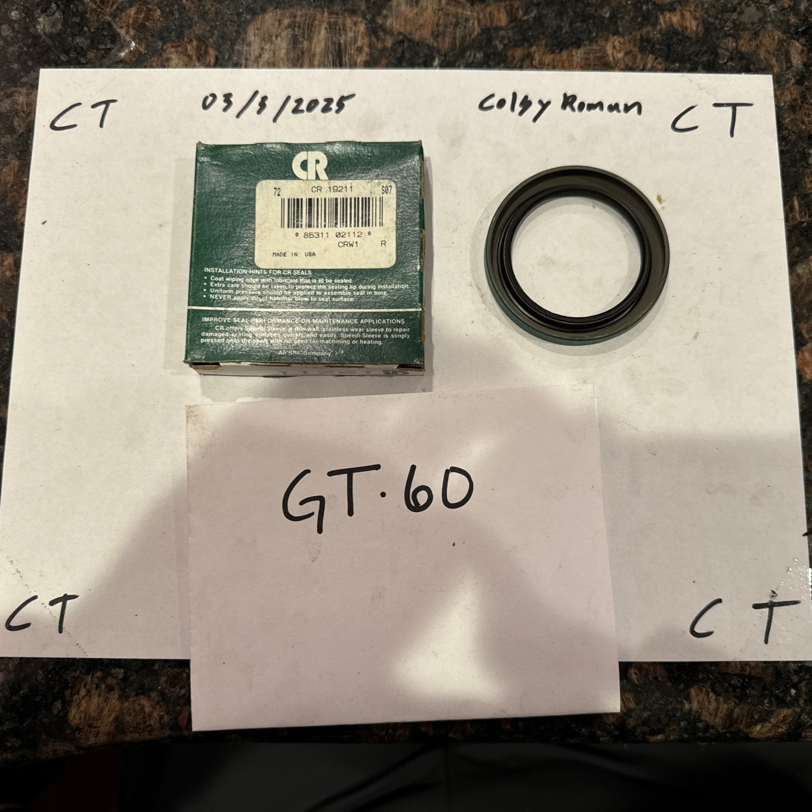 CR oil seal 19211 - Image 3