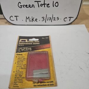 Cal-Van No. 763 Replacement Stones for No. 358 Brake Cylinder Hone & Many More