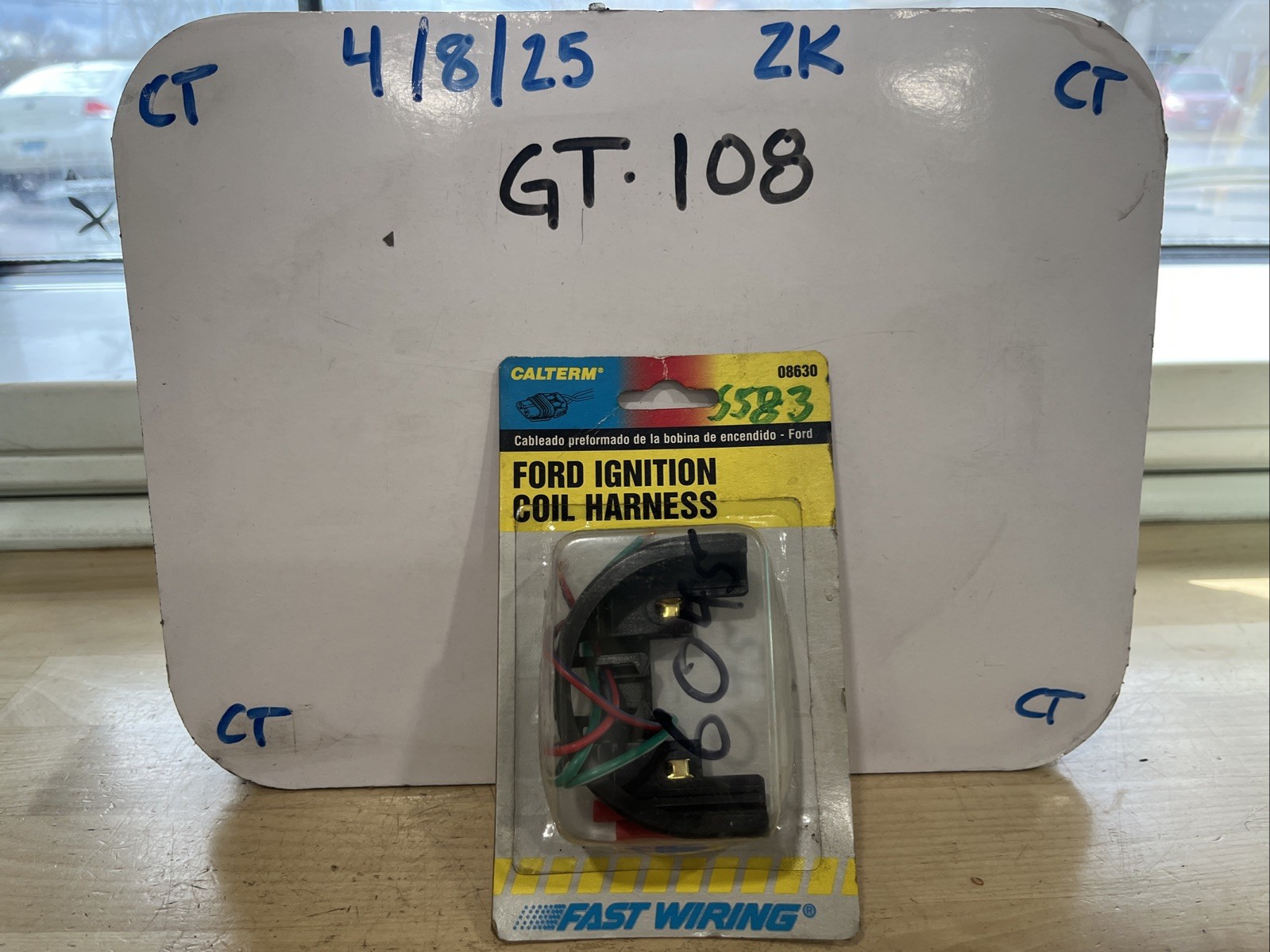 Calterm 08630 ~ Ford Replacement Ignition Coil Harness 1977 -1984