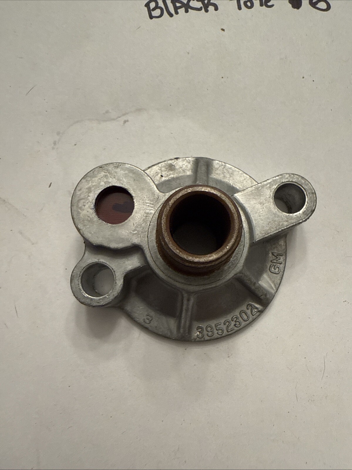 Camaro Corvette Impala Nova V8 Oil Filter Adapter - 1968-82 - NOS - GM# 3952301 - Image 3