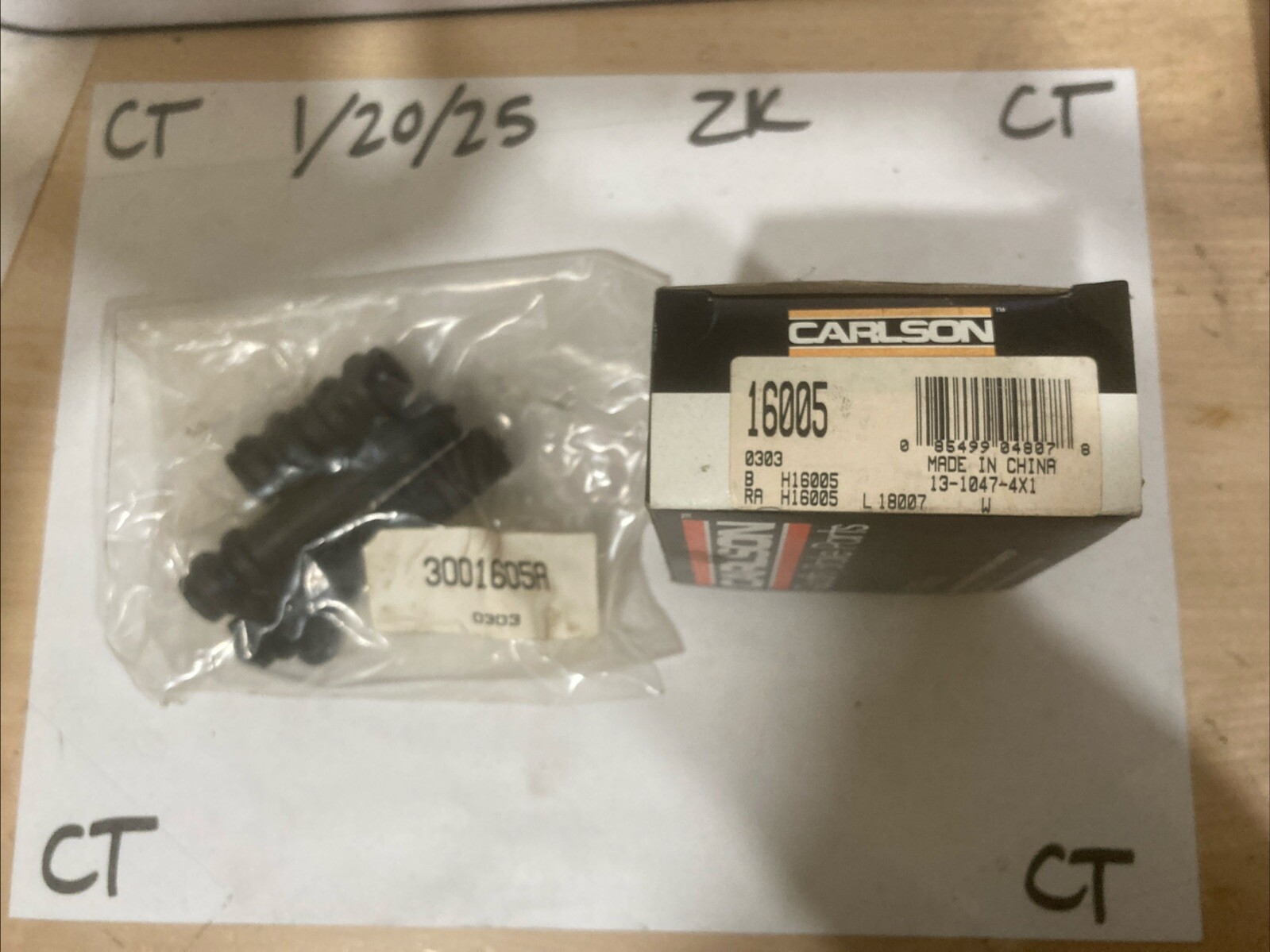 Carlson 16005 Disc Brake Caliper Guide Pin Boot Kit - Image 3