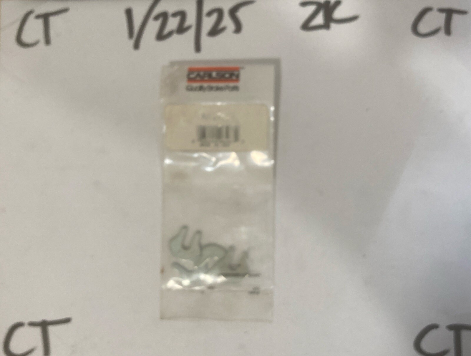 Carlson H1178-2 Parking Brake Lever Pivot Pin Lock Clip