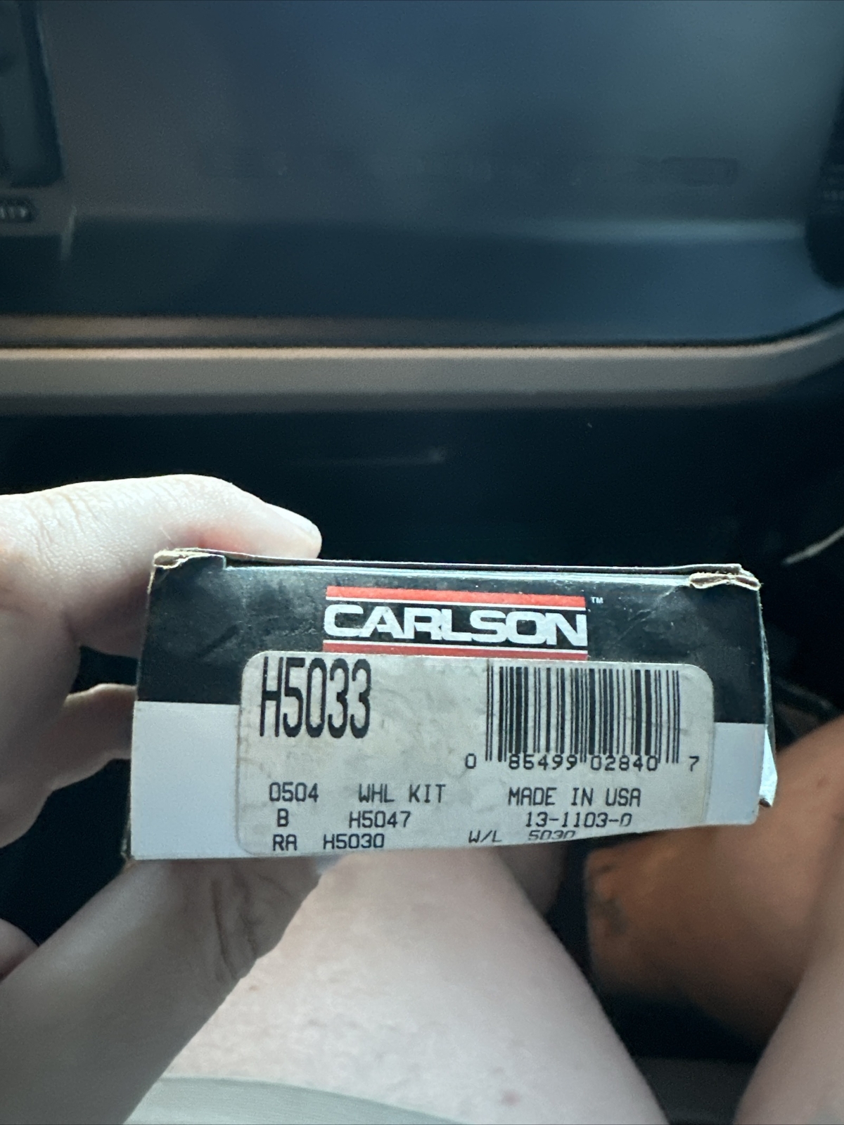 Carlson H5033 Disc Brake Caliper Guide Pin Kit