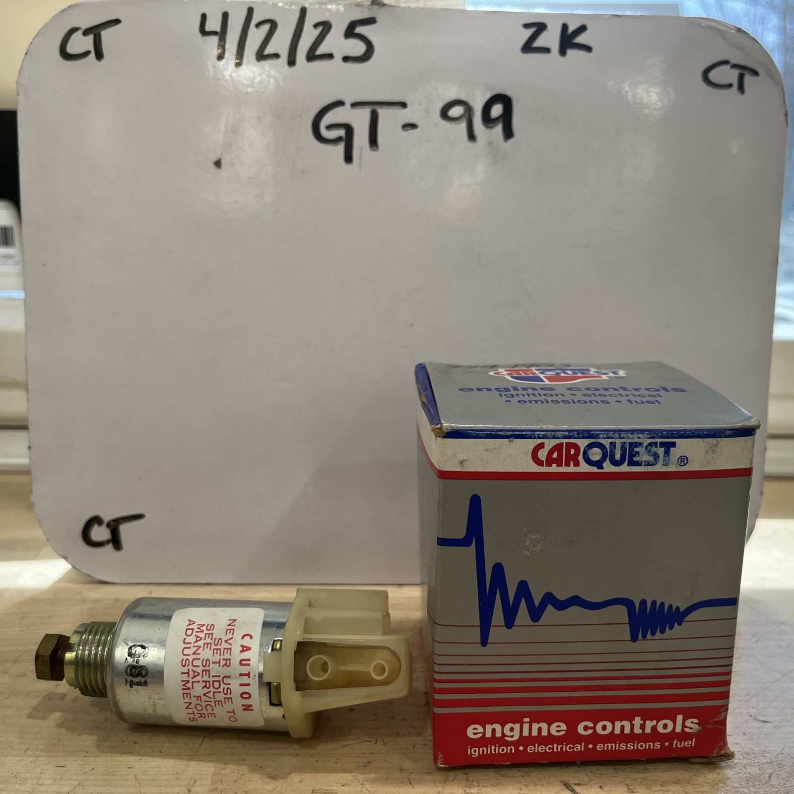 Carquest Idle Stop Solenoid ES20