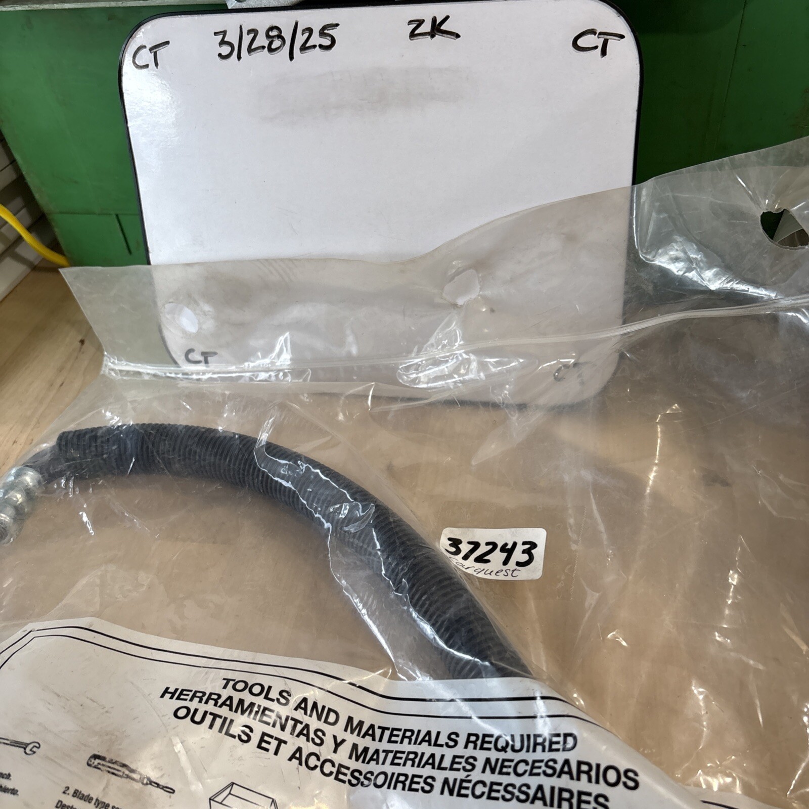 Carquest Power Steering Pressure Line Hose 37243