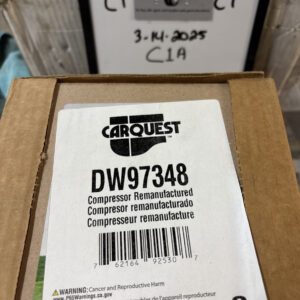 Carquest Standard DW97348 Reman Nippondenso 7SEU16C Compressor w/ Clutch