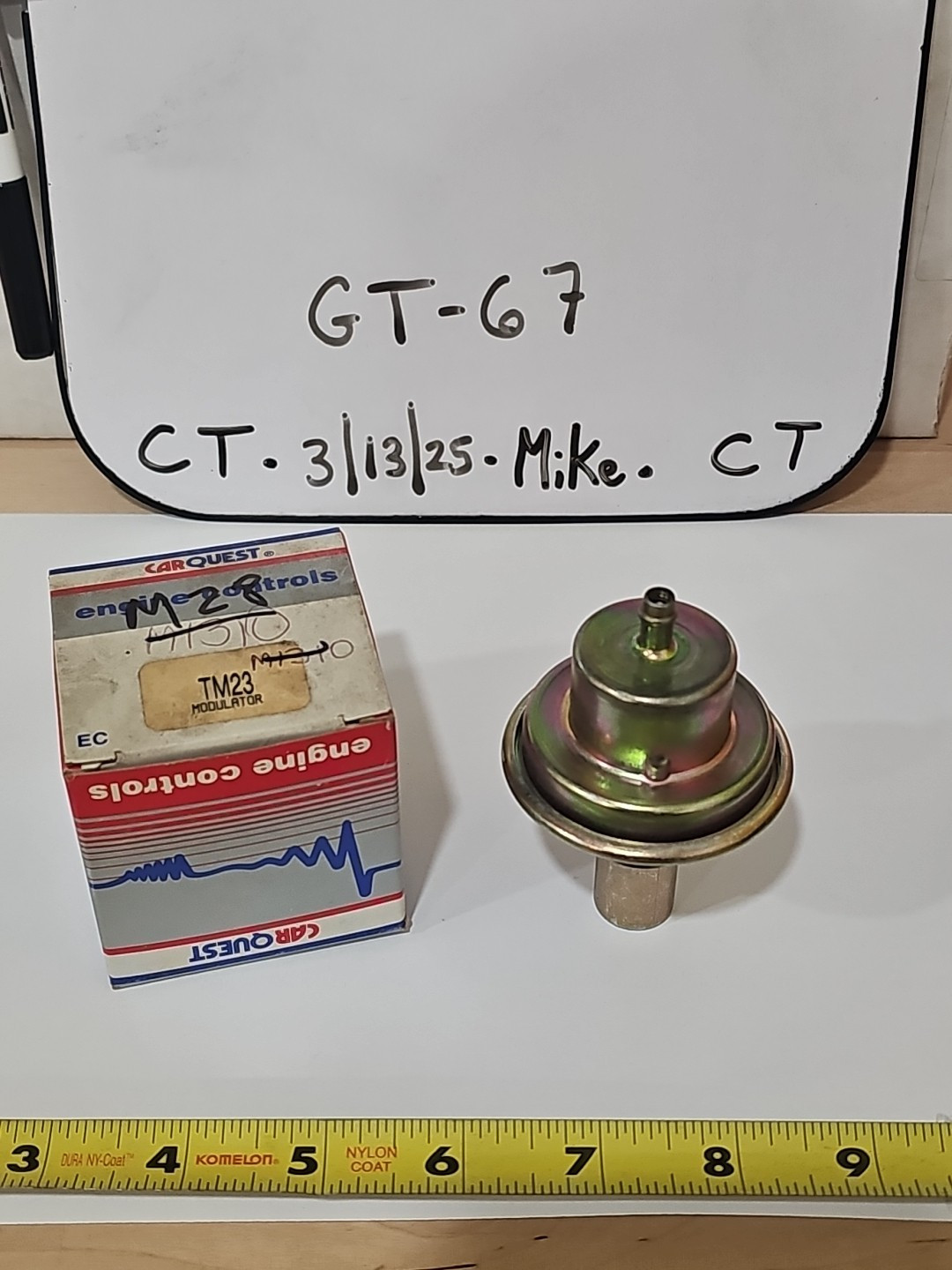 Carquest TM23 Automatic Transmission Modulator Valve THM250C THM350 THM400 - Image 3