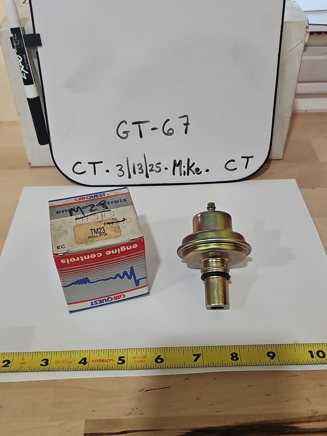 Carquest TM23 Automatic Transmission Modulator Valve THM250C THM350 THM400