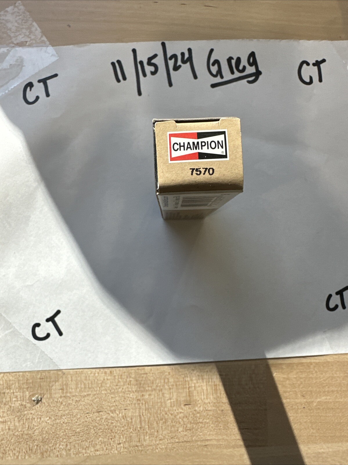 🔥Champion Double Platinum Power Spark Plug 7570🔥