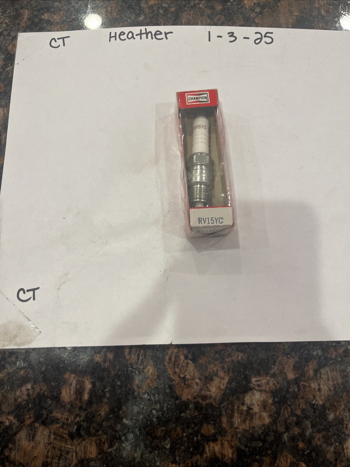 Champion Spark Plug RV15YC