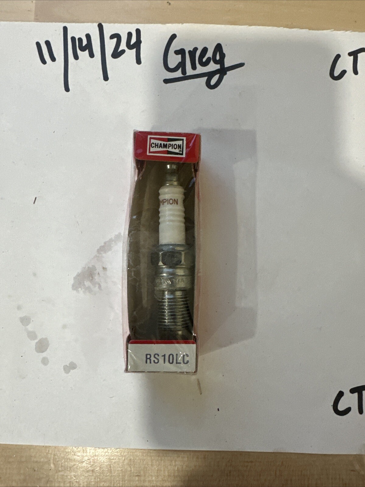 Champion Spark Plugs - 403/RS10LC - Single Pack