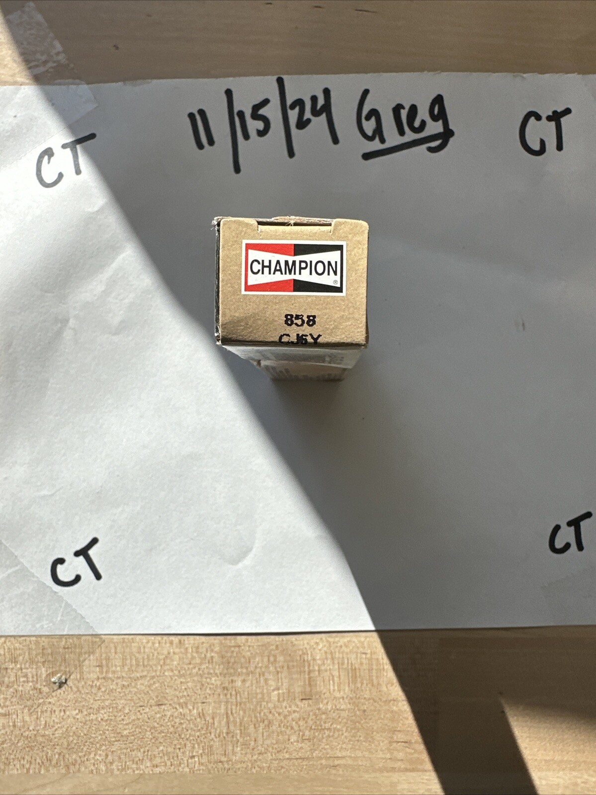 Champion Spark Plugs CJ6Y #858