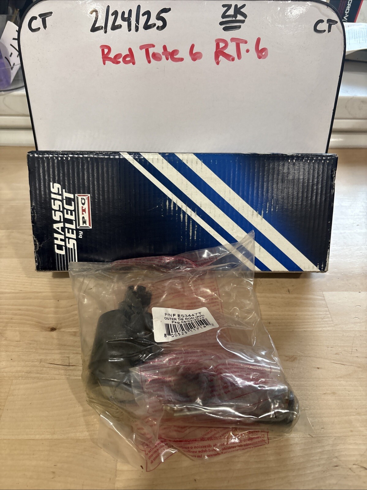 Chassis Select/Moog ES3447T - Steering Tie Rod End, Outer