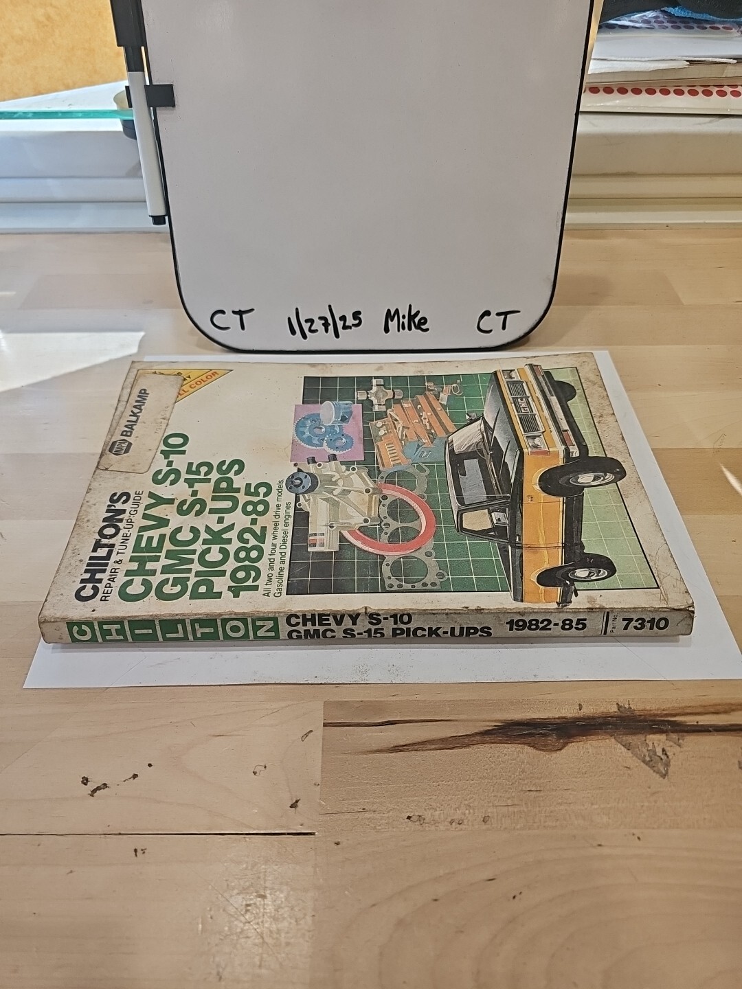 Chilton Repair & Tune Up Guide Book Manual Chevy S10 GMC S15 Pick Ups 1982-1987 - Image 4